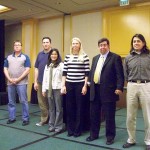 All 5 Superb Contestants with our President