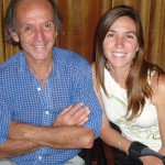 Veronica and her dad visiting from Argentina